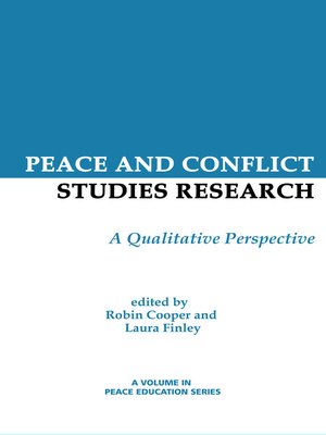 cover image of Peace and Conflict Studies Research